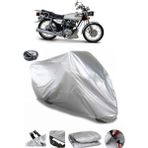 Coverplus Kuba Filinta 200 Gri Arka Çanta Uyumlu Su Geçirmez Motosiklet Brandası