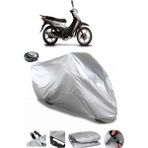 Coverplus Kuba KEE 100 Gri Arka Çanta Uyumlu Su Geçirmez Motosiklet Brandası