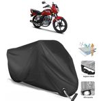 Coverplus Kuba KH125-12D Siyah Motosiklet Branda