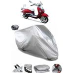 Coverplus Kuba Nirvana 150 Gri Arka Çanta Uyumlu Su Geçirmez Motosiklet Brandası