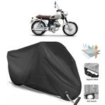 Coverplus Kuba RX9 50 Siyah Motosiklet Branda