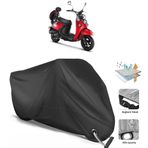 Coverplus Kuba Trendy 50 Siyah Motosiklet Branda