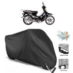Coverplus Kuba XY100E Siyah Motosiklet Branda
