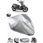 Coverplus Kymco Agility 150 Gri Arka Çanta Uyumlu Su Geçirmez Motosiklet Brandası