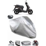 Coverplus Kymco Agility 50 Gri Arka Çanta Uyumlu Su Geçirmez Motosiklet Brandası