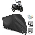 Coverplus Kymco Agility City 200i Siyah Motosiklet Branda