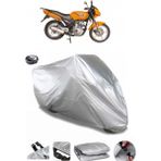 Coverplus Lifan Discovery 150 Gri Arka Çanta Uyumlu Su Geçirmez Motosiklet Brandası