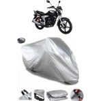Coverplus Lifan EM150L Gri Arka Çanta Uyumlu Su Geçirmez Motosiklet Brandası