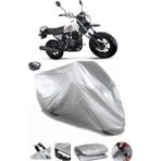 Coverplus Lifan Pony 100 Gri Arka Çanta Uyumlu Su Geçirmez Motosiklet Brandası