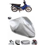 Coverplus Lifan TAY 100 Gri Arka Çanta Uyumlu Su Geçirmez Motosiklet Brandası