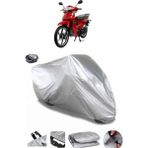Coverplus Mondial 100 SFC Basic X Gri Arka Çanta Uyumlu Su Geçirmez Motosiklet Brandası