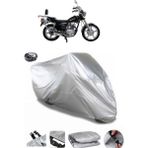 Coverplus Mondial 125 KT Gri Arka Çanta Uyumlu Su Geçirmez Motosiklet Brandası