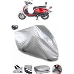Coverplus Mondial 125 ZNU Gri Arka Çanta Uyumlu Su Geçirmez Motosiklet Brandası