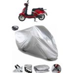Coverplus Mondial 150 ZNX Gri Arka Çanta Uyumlu Su Geçirmez Motosiklet Brandası
