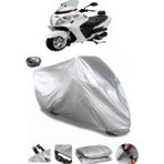 Coverplus Mondial 250 Buffalo Gri Arka Çanta Uyumlu Su Geçirmez Motosiklet Brandası
