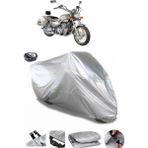 Coverplus Mondial 250 MCT Gri Arka Çanta Uyumlu Su Geçirmez Motosiklet Brandası