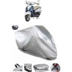 Coverplus Mondial 50 ZNU Gri Arka Çanta Uyumlu Su Geçirmez Motosiklet Brandası