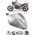 Coverplus Moto GUZZIV85 TT Gri Arka Çanta Uyumlu Su Geçirmez Motosiklet Brandası