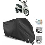 Coverplus Peugeot LXR 200i Siyah Motosiklet Branda