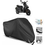 Coverplus Piaggio Typhoon 125 Siyah Motosiklet Branda