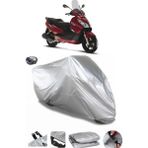 Coverplus Piaggio X7 Evo 300 Gri Arka Çanta Uyumlu Su Geçirmez Motosiklet Brandası