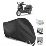 Coverplus Piaggio X9 200 Siyah Motosiklet Branda