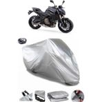 Coverplus QJ SRK 700 Gri Arka Çanta Uyumlu Su Geçirmez Motosiklet Brandası