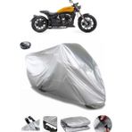 Coverplus Regal Raptor Pilder 125 Gri Arka Çanta Uyumlu Su Geçirmez Motosiklet Brandası