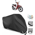 Coverplus Revolt RC3 Siyah Motosiklet Branda