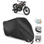 Coverplus RKS Cafe 152 Siyah Motosiklet Branda