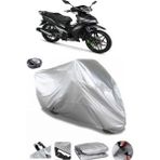 Coverplus RKS Easy Pro 50 Gri Arka Çanta Uyumlu Su Geçirmez Motosiklet Brandası