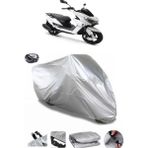 Coverplus RKS Newlight Gri Arka Çanta Uyumlu Su Geçirmez Motosiklet Brandası