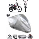 Coverplus RKS RT250 Gri Arka Çanta Uyumlu Su Geçirmez Motosiklet Brandası