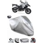 Coverplus RKS TRK502 X Gri Arka Çanta Uyumlu Su Geçirmez Motosiklet Brandası