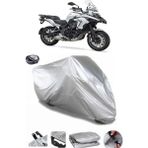Coverplus RKS TRV242 Gri Arka Çanta Uyumlu Su Geçirmez Motosiklet Brandası