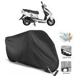Coverplus RMG Moto Gusto Crystal Siyah Motosiklet Branda