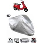Coverplus RMG Moto Gusto Diva 50 Gri Arka Çanta Uyumlu Su Geçirmez Motosiklet Brandası