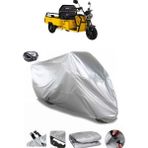 Coverplus Stmax GF 200 Gri Arka Çanta Uyumlu Su Geçirmez Motosiklet Brandası