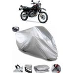 Coverplus Suzuki DR650 SE Gri Arka Çanta Uyumlu Su Geçirmez Motosiklet Brandası