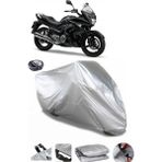 Coverplus Suzuki GW 250F Gri Arka Çanta Uyumlu Su Geçirmez Motosiklet Brandası