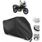 Coverplus Suzuki V-Strom DL650 Siyah Motosiklet Branda