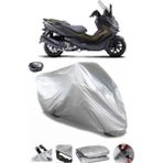 Coverplus SYM Cruisym 250I Gri Arka Çanta Uyumlu Su Geçirmez Motosiklet Brandası
