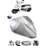 Coverplus Sym Fiddle III 125 Arka Çanta Uyumlu Su Geçirmez Gri Motosiklet Brandası