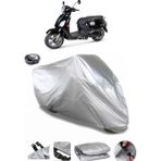 Coverplus Sym Fiddle III Arka Çanta Uyumlu Su Geçirmez Gri Motosiklet Brandası
