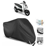 Coverplus SYM HD Evo 200 Siyah Motosiklet Branda