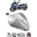 Coverplus Sym Jet X 125 Arka Çanta Uyumlu Su Geçirmez Gri Motosiklet Brandası