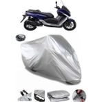 Coverplus Sym Maxi 400L Arka Çanta Uyumlu Su Geçirmez Gri Motosiklet Brandası