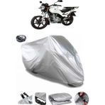 Coverplus Sym XS 125K Arka Çanta Uyumlu Su Geçirmez Gri Motosiklet Brandası