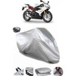 Coverplus Triumph Daytona 765 Arka Çanta Uyumlu Su Geçirmez Gri Motosiklet Brandası