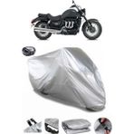 Coverplus Triumph Rocket 3 Touring Arka Çanta Uyumlu Su Geçirmez Gri Motosiklet Brandası